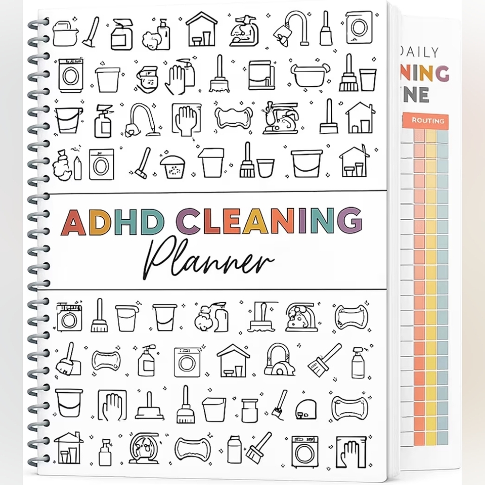 ADHD Cleaning Planner for Adults- NEW IN PACKAGE